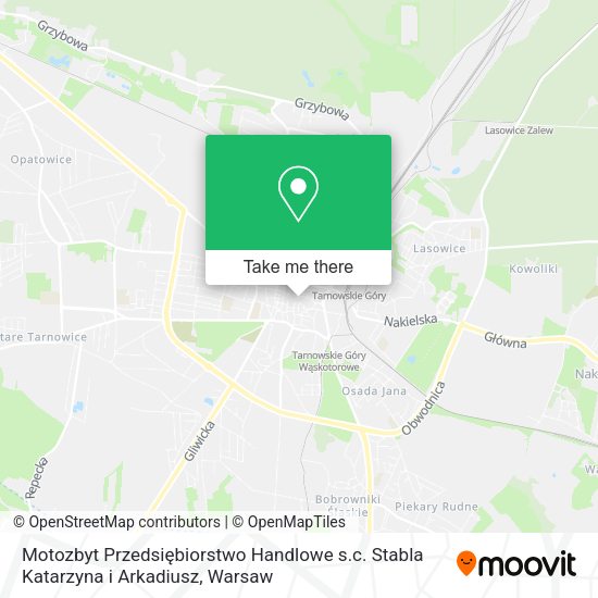 Motozbyt Przedsiębiorstwo Handlowe s.c. Stabla Katarzyna i Arkadiusz map