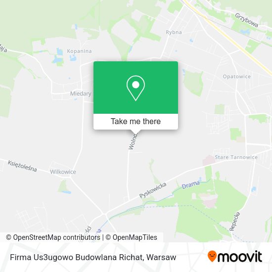 Firma Us3ugowo Budowlana Richat map