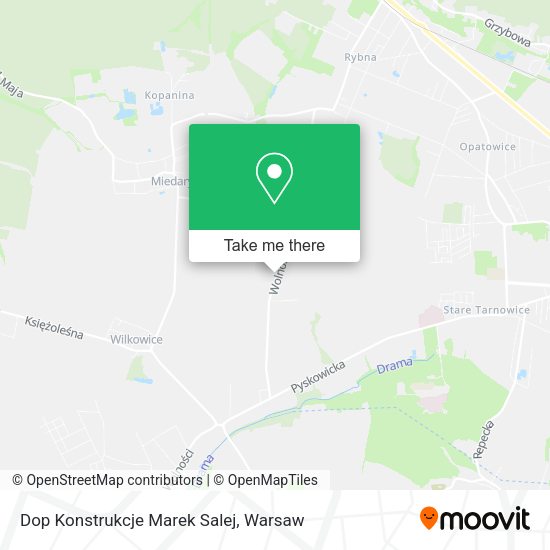 Dop Konstrukcje Marek Salej map