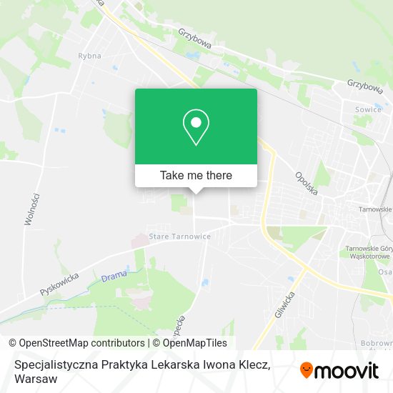 Specjalistyczna Praktyka Lekarska Iwona Klecz map