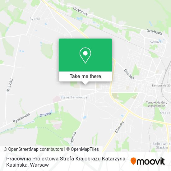 Pracownia Projektowa Strefa Krajobrazu Katarzyna Kasińska map