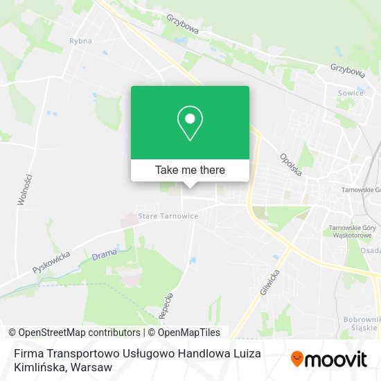 Firma Transportowo Usługowo Handlowa Luiza Kimlińska map