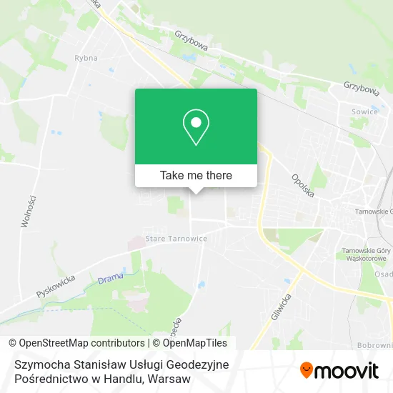 Szymocha Stanisław Usługi Geodezyjne Pośrednictwo w Handlu map