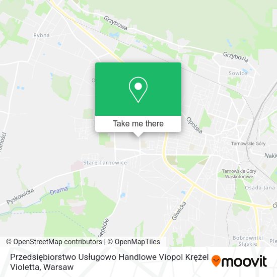 Przedsiębiorstwo Usługowo Handlowe Viopol Krężel Violetta map