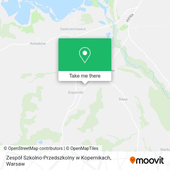 Zespół Szkolno-Przedszkolny w Kopernikach map