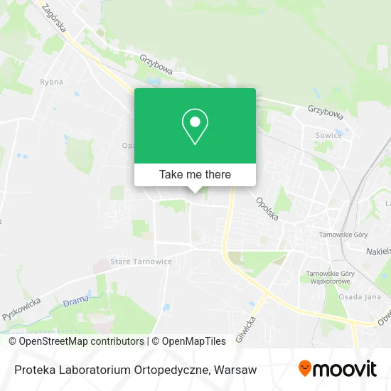 Карта Proteka Laboratorium Ortopedyczne