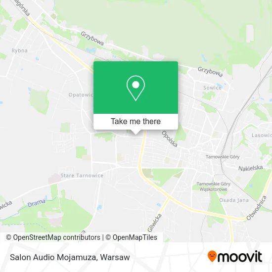 Карта Salon Audio Mojamuza