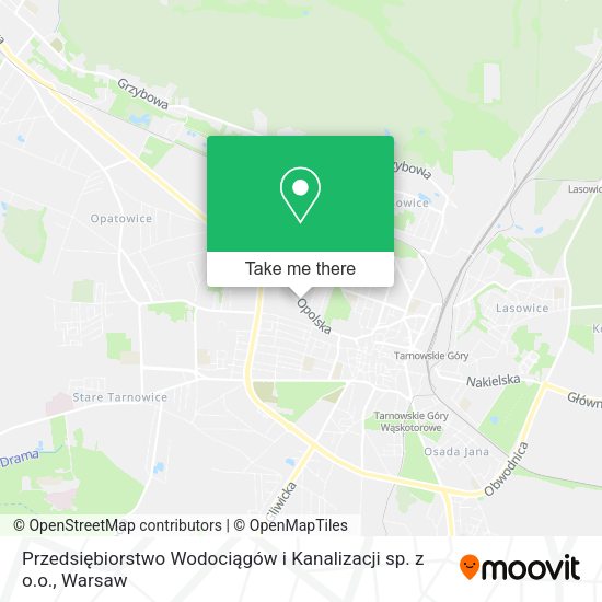 Przedsiębiorstwo Wodociągów i Kanalizacji sp. z o.o. map