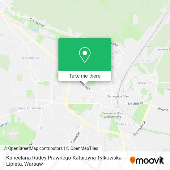 Kancelaria Radcy Prawnego Katarzyna Tylkowska Lipieta map