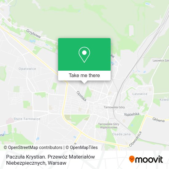 Paczuła Krystian. Przewóz Materiałów Niebezpiecznych map