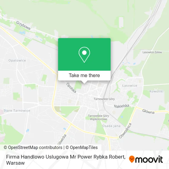 Карта Firma Handlowo Uslugowa Mr Power Rybka Robert