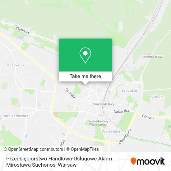 Przedsiębiorstwo Handlowo-Usługowe Akrim Mirosława Suchonos map