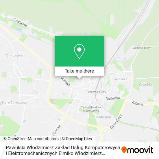 Pawulski Włodzimierz Zakład Usług Komputerowych i Elektromechanicznych Elmiko Włodzimierz Pawulski map