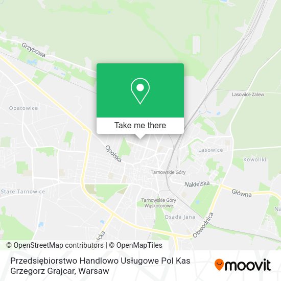 Przedsiębiorstwo Handlowo Usługowe Pol Kas Grzegorz Grajcar map