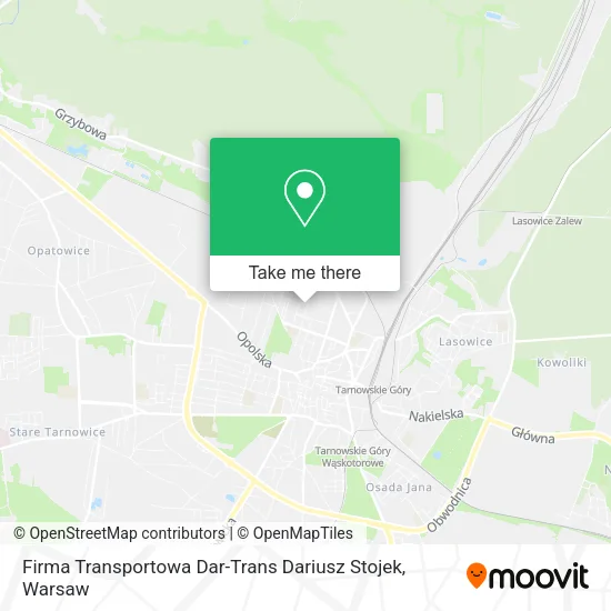 Карта Firma Transportowa Dar-Trans Dariusz Stojek