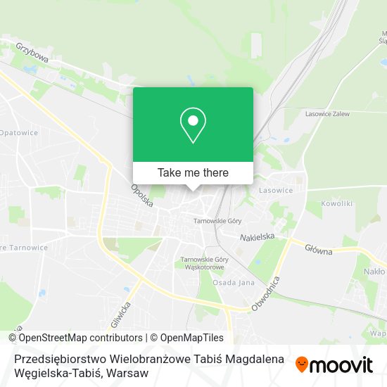 Przedsiębiorstwo Wielobranżowe Tabiś Magdalena Węgielska-Tabiś map