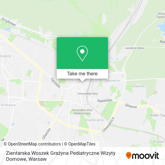 Zientarska Woszek Grażyna Pediatryczne Wizyty Domowe map