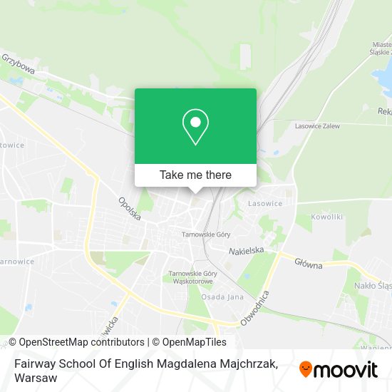 Fairway School Of English Magdalena Majchrzak map