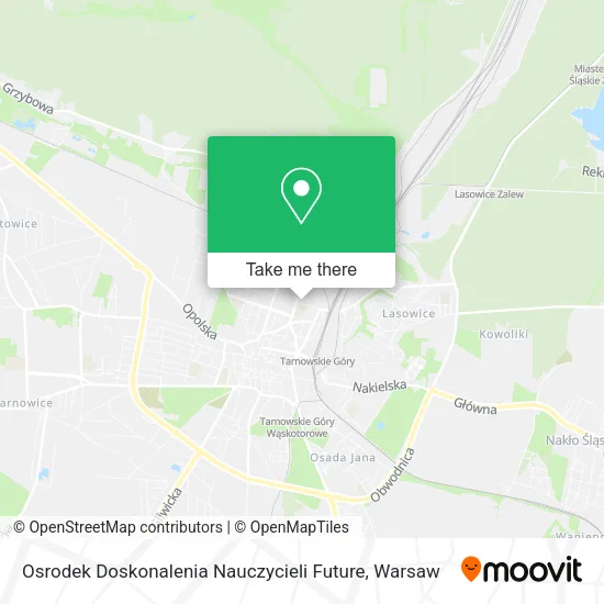 Карта Osrodek Doskonalenia Nauczycieli Future