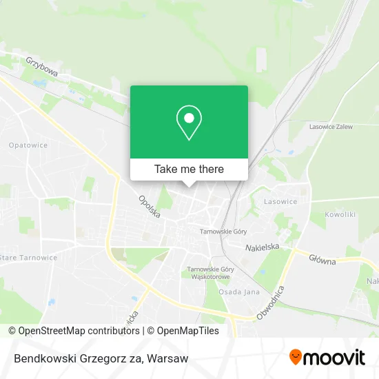 Карта Bendkowski Grzegorz za
