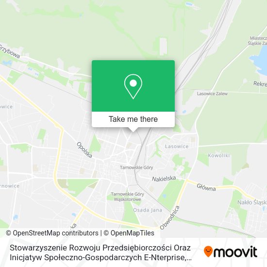 Stowarzyszenie Rozwoju Przedsiębiorczości Oraz Inicjatyw Społeczno-Gospodarczych E-Nterprise map