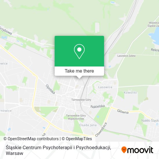 Карта Śląskie Centrum Psychoterapii i Psychoedukacji