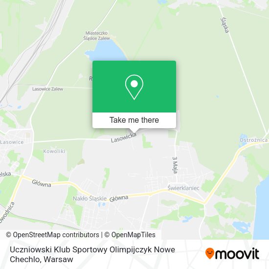 Uczniowski Klub Sportowy Olimpijczyk Nowe Chechlo map