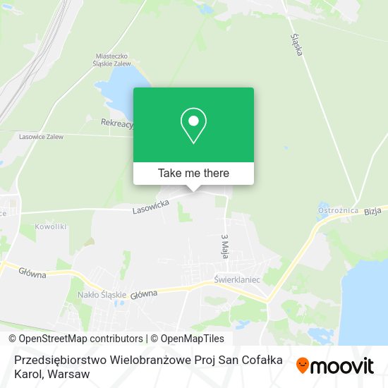 Przedsiębiorstwo Wielobranżowe Proj San Cofałka Karol map