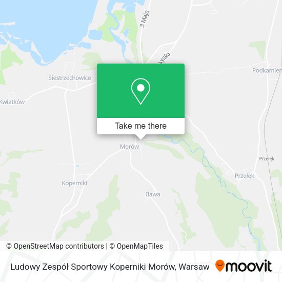 Ludowy Zespół Sportowy Koperniki Morów map