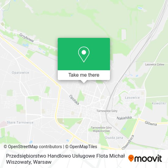 Przedsiębiorstwo Handlowo Usługowe Flota Michał Wiszowaty map