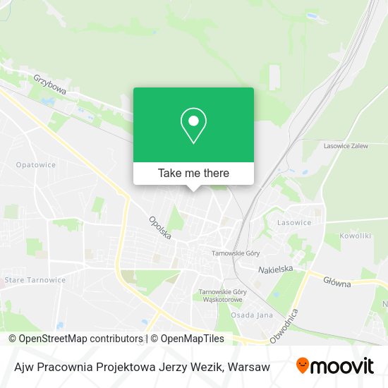 Ajw Pracownia Projektowa Jerzy Wezik map