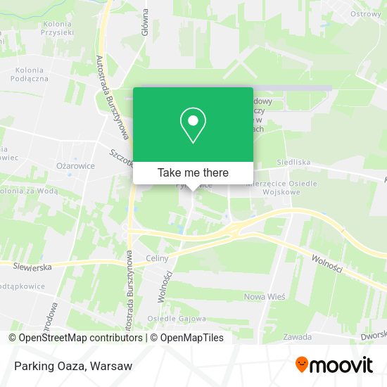 Parking Oaza map