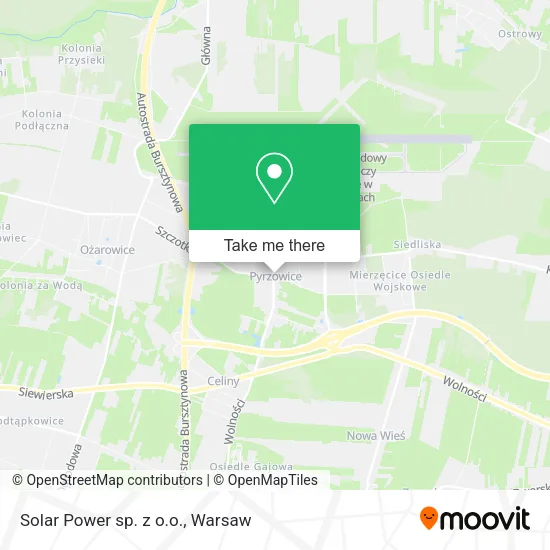 Карта Solar Power sp. z o.o.