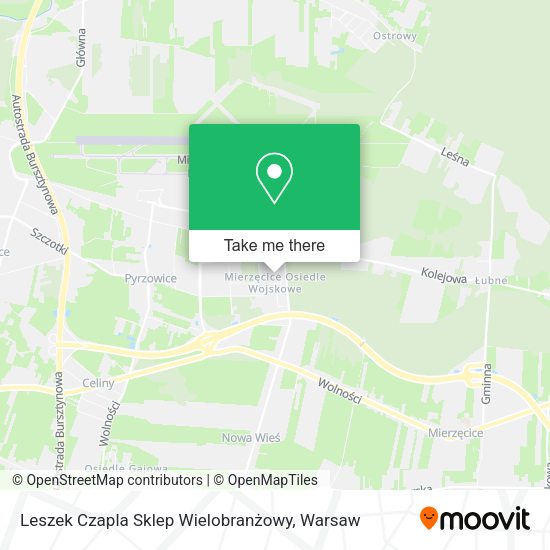 Leszek Czapla Sklep Wielobranżowy map