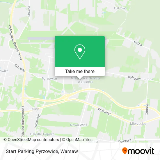 Карта Start Parking Pyrzowice