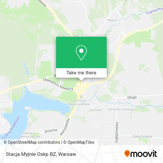 Stacja Myjnie Oskp BZ map
