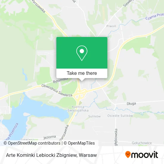 Arte Kominki Lebiocki Zbigniew map
