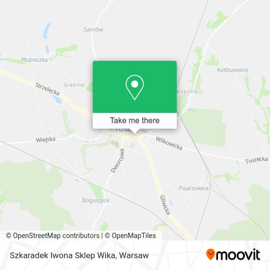 Szkaradek Iwona Sklep Wika map