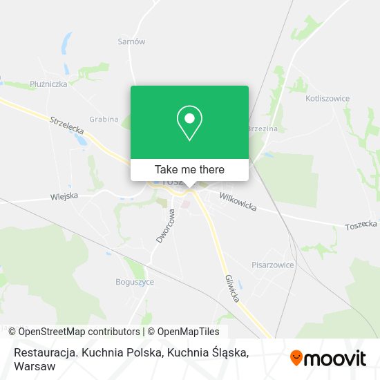 Карта Restauracja. Kuchnia Polska, Kuchnia Śląska