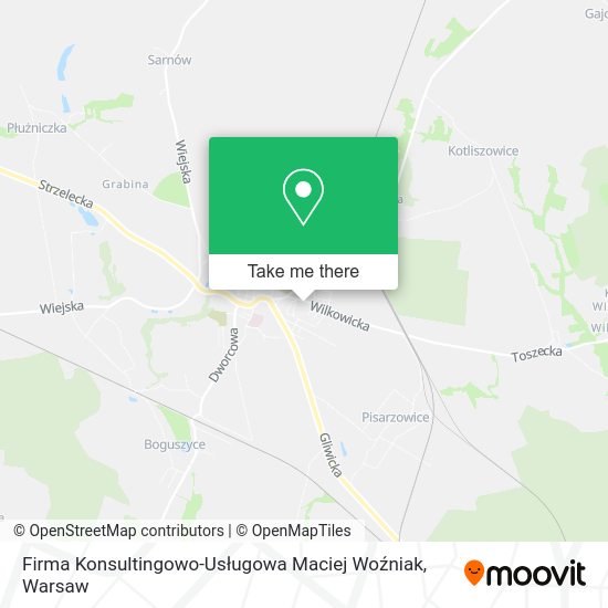 Firma Konsultingowo-Usługowa Maciej Woźniak map