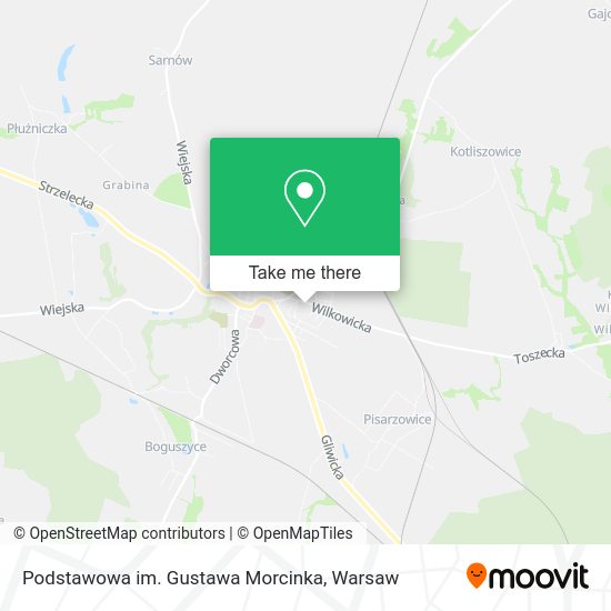 Podstawowa im. Gustawa Morcinka map