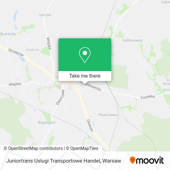 Juniortrans Uslugi Transportowe Handel map