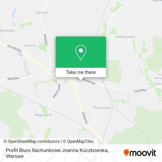 Profit Biuro Rachunkowe Joanna Kuczkowska map