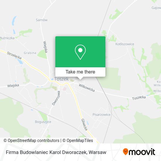 Firma Budowlaniec Karol Dworaczek map