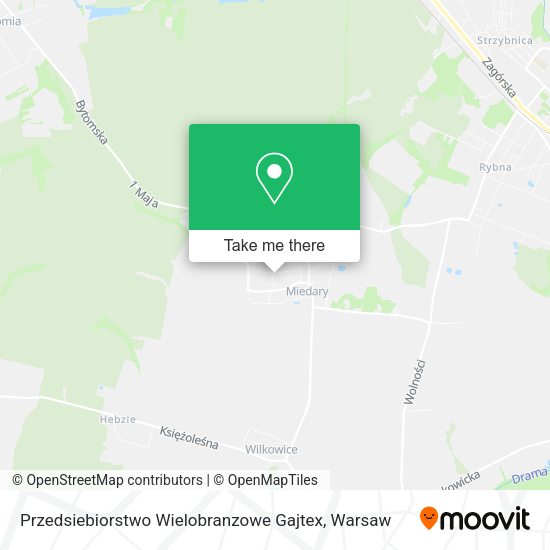 Przedsiebiorstwo Wielobranzowe Gajtex map