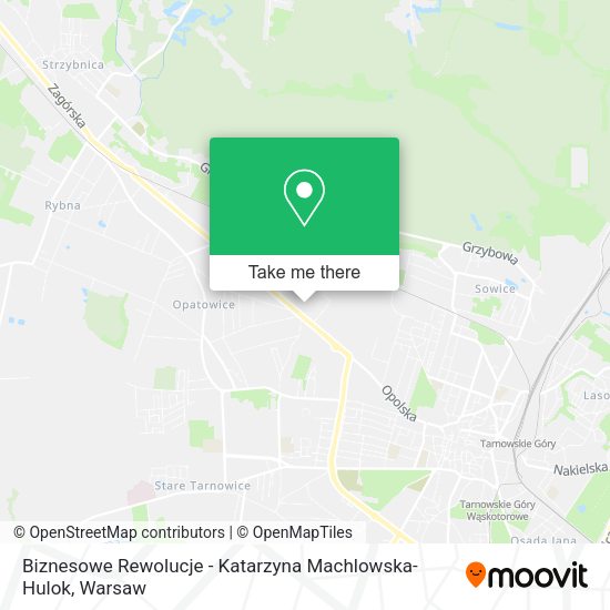 Biznesowe Rewolucje - Katarzyna Machlowska-Hulok map