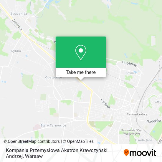 Kompania Przemysłowa Akatron Krawczyński Andrzej map