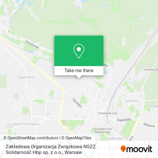 Zakładowa Organizacja Związkowa NSZZ Solidarność Hbp sp. z o.o. map