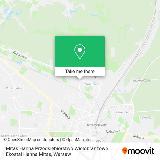 Mitas Hanna Przedsiębiorstwo Wielobranżowe Ekostal Hanna Mitas map