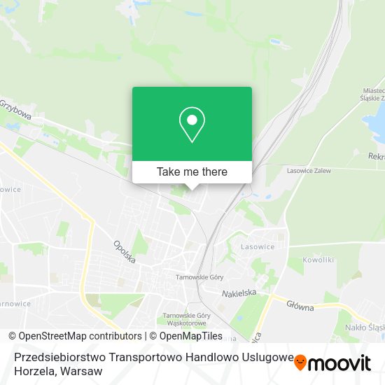 Przedsiebiorstwo Transportowo Handlowo Uslugowe Horzela map